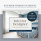 Interior Design Finishes Schedule Canva Template